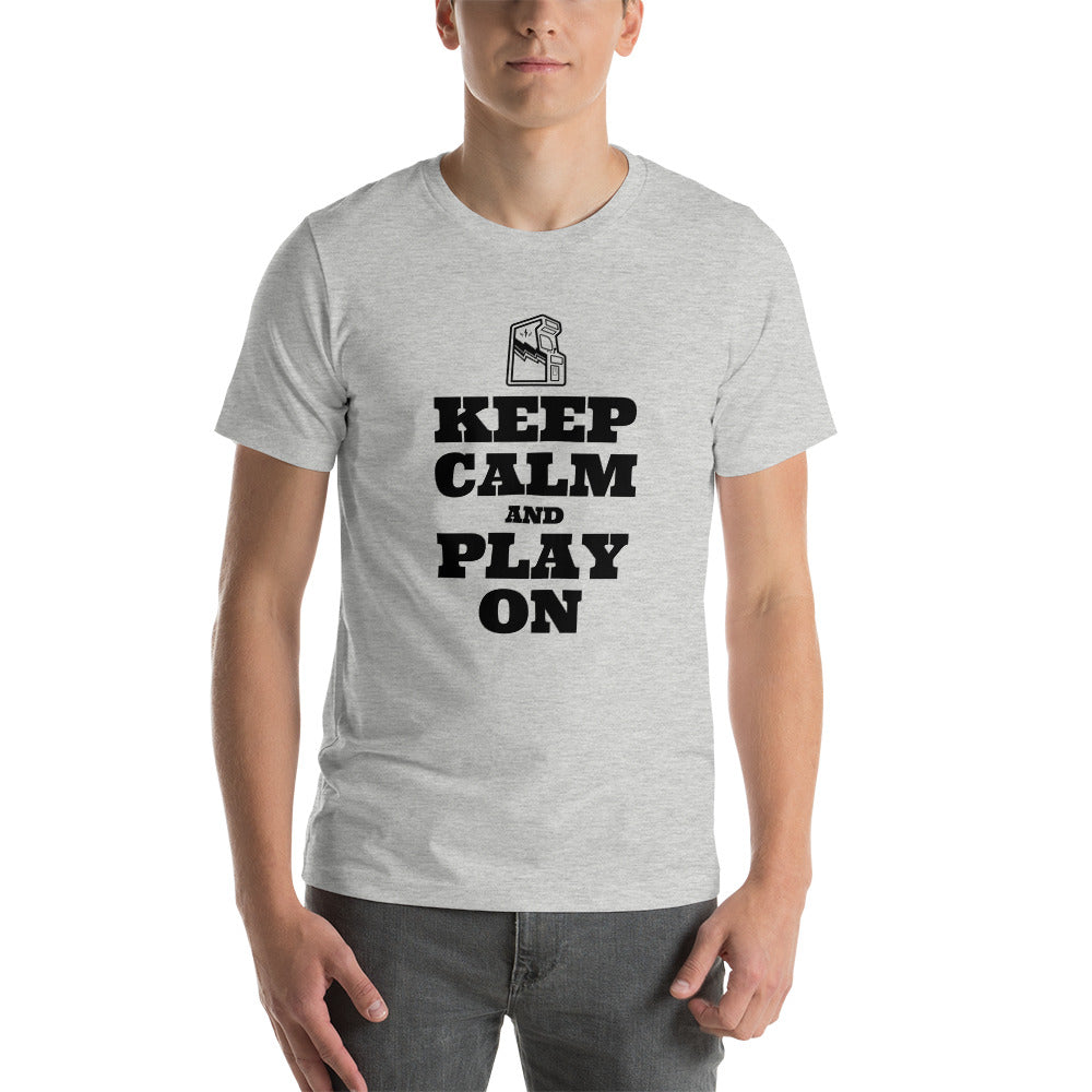 Keep Calm and Play On T-Shirt