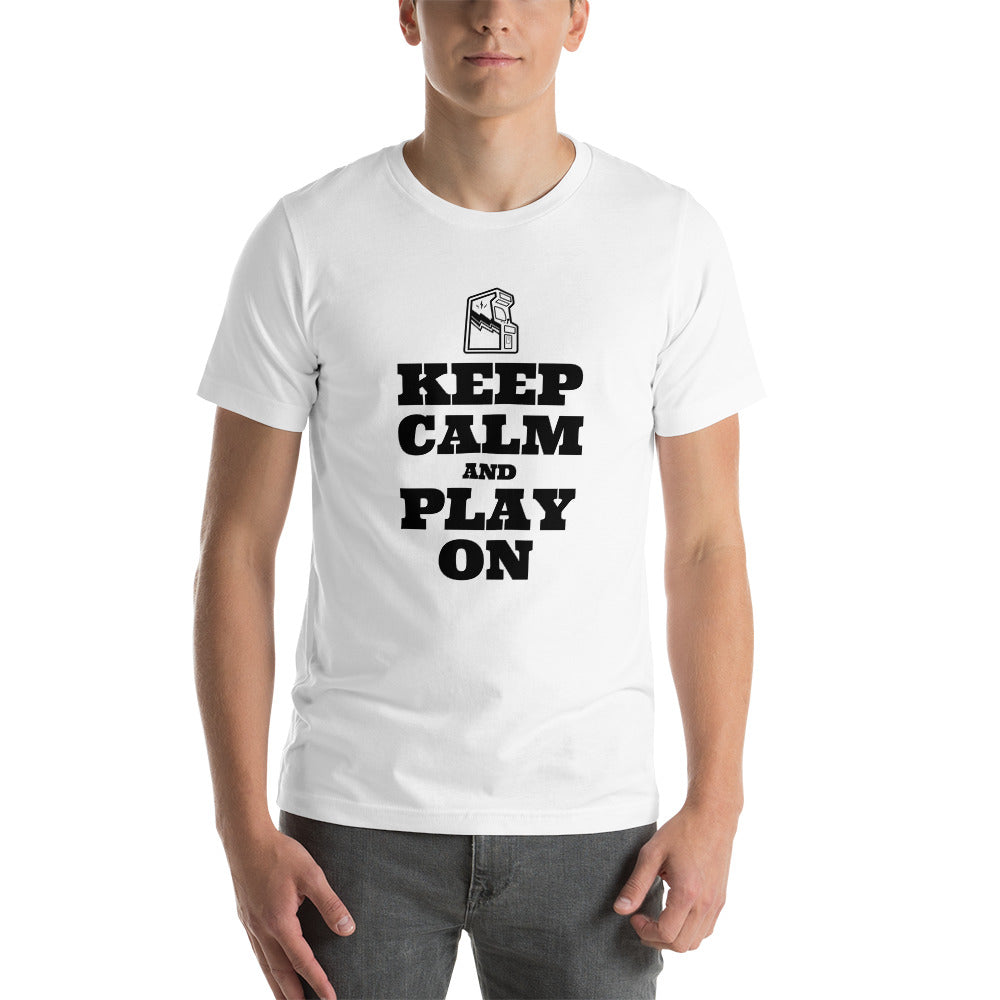 Keep Calm and Play On T-Shirt